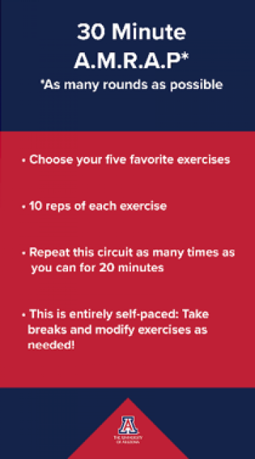 30 Minute AMRAP Exercise